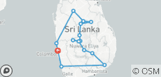  Colonial Tour Sri Lanka (Free Upgrade Private tour for two paying clients or more) - 15 destinations 