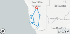  Campingreise im Süden Namibias - 7 Tage - 9 Destinationen 