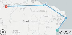  North Brazil: See &amp; Do it ALL in 14 Days, 1st Class Traveling - 6 destinations 