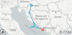  Hotspots Kroatiens, von Zagreb bis Dubrovnik - 8 Destinationen 