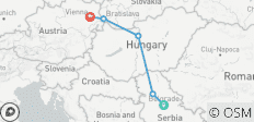 Treasures of the Danube &amp; the Balkans, Belgrade - Vienna, MS - 5 destinations 