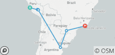 Perú, Argentinien &amp; Brasilien - 15 Tage - 11 Destinationen 
