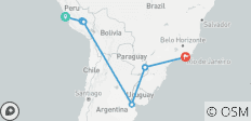  Perú, Argentinien &amp; Brasilien - Weltwunder - 11 Destinationen 