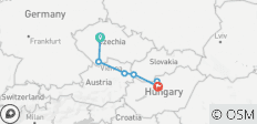  Kaiserliche Städte mit Prag, Wien &amp; Budapest (von Prag nach Budapest, Standard) - 7 Destinationen 