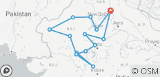  Rundreise Rajasthan ab Delhi - 15 Destinationen 