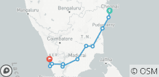  Best of South India Tour - 11 destinations 