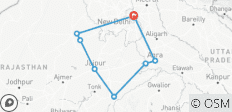  10 Days India Trip - 9 destinations 