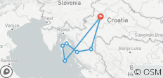  Kroatiens Berge &amp; Inseln (8 Tage) - 7 Destinationen 