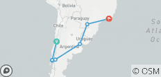  Chile, Argentina &amp; Brazil - 14 days - 7 destinations 