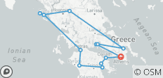  6-Day Private Greece Tour, UNESCO Sites, Culinary &amp; Corfu Island - 15 destinations 