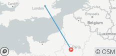  London und Paris in der Weihnachtszeit (von London nach Paris) (2 destinations) - 2 Destinationen 