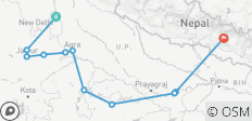  Verbazingwekkende India met Nepal Rondreis - 19 bestemmingen 