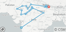  Historical India and Nepal - 38 destinations 