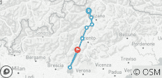  Von Meran an den Gardasee - Charme Variante - 9 Destinationen 