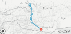  Alpe Adria 1 - From Salzburg to Villach - 11 destinations 