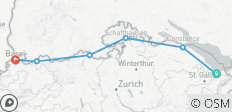  Rhein-Route - 6 Destinationen 