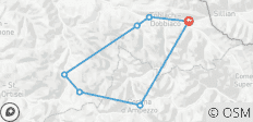  Dolomiten - Höhenwege - 7 Destinationen 