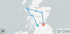  Hoogtepunten van Schotland - 7 bestemmingen 