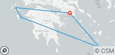  12 Daagse Privé Rondreis: Hoogtepunten van Zakynthos, Kefalonia, Santorini &amp; Athene - 5 bestemmingen 