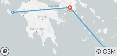  Zakynthos et; Santorini Explorer - 8 jours - Standard - 5 destinations 