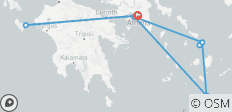  Zante, Mykonos et Santorin avec 3 visites guidées - Premium - 12 destinations 