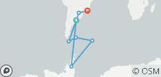  Antarctica, South Georgia, Argentina &amp; Brazil - cruise &amp; land journey - 8 destinations 