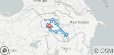  Die Schätze Armeniens (Private Rundreise/4* Hotels) - 17 Destinationen 