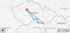  Naar de Moravische UNESCO erfgoedsites - 3-daagse tocht - max. 6 personen - 6 bestemmingen 