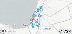  Israel Holy Land Private Tour - 8 Days - 25 destinations 