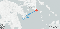  Segeln im griechischen Mittelmeer - 7 Destinationen 