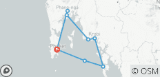  Varen door het exotische paradijs van Thailand - 8 bestemmingen 