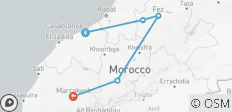  Premium Morocco Highlights - 5 destinations 