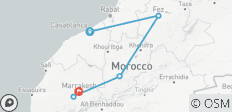  Premium Morocco Highlights (including Agafay) - 5 destinations 