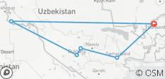  Premium Uzbekistan - 7 destinations 