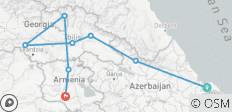  Premium Azerbaiyán, Georgia y Armenia - 8 destinos 