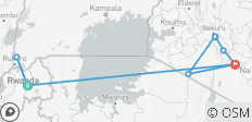  Premium Oeganda, Rwanda &amp; Kenia - 9 bestemmingen 