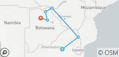  Premium Southern Africa in Depth (8 destinations) - 8 destinations 