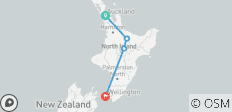 Avontuurlijke reis door Nieuw-Zeeland – Noord - 4 bestemmingen 