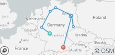  De hoogtepunten van Duitsland per trein - 11 bestemmingen 
