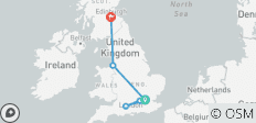  The England - Scotland Tour - 6 Destinationen 