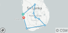  Sri Lanka All-Island Tour - 8 destinations 