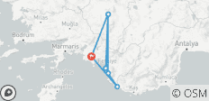  Fascination Lycian Way West - 8 days - 7 destinations 
