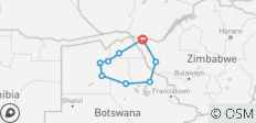  Botswana / Zimbabwe Lodge Safari *Neu* - 9 Destinationen 
