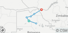  Botswana in Komfort - 7 Destinationen 