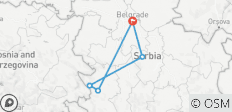  Privé-gezinsreis - Belgrado &amp; West-Servië - 5 bestemmingen 
