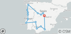  Best Journey of Spain &amp; Portugal - 13 Days - 15 destinations 