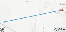  Safari económico de 4 días en Masai Mara - 3 destinos 
