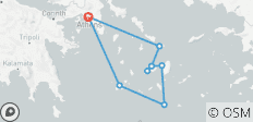  Odisea por las 5 islas griegas con visitas guiadas - Premium - 9 destinos 