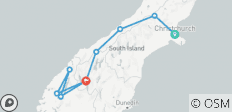  Essence of the South Island Multi-activity (8 Tage) - 9 Destinationen 