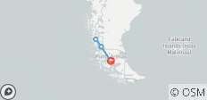  Einzigartiges Erlebnis für RUNNING &amp; EXTREME Liebhaber @ Torres del Paine (5 Tage) - 5 Destinationen 